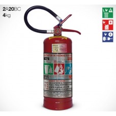 EXTINTOR PQS 4Kg ABC (2-A 20-BC) 